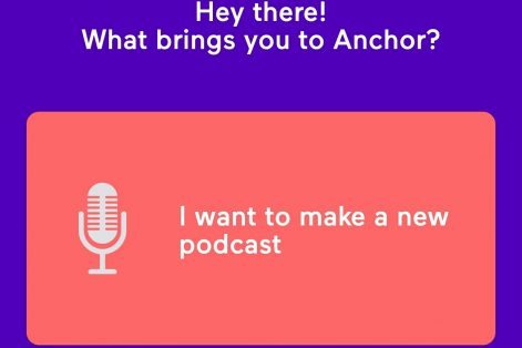 Making a new podcast on Anchor