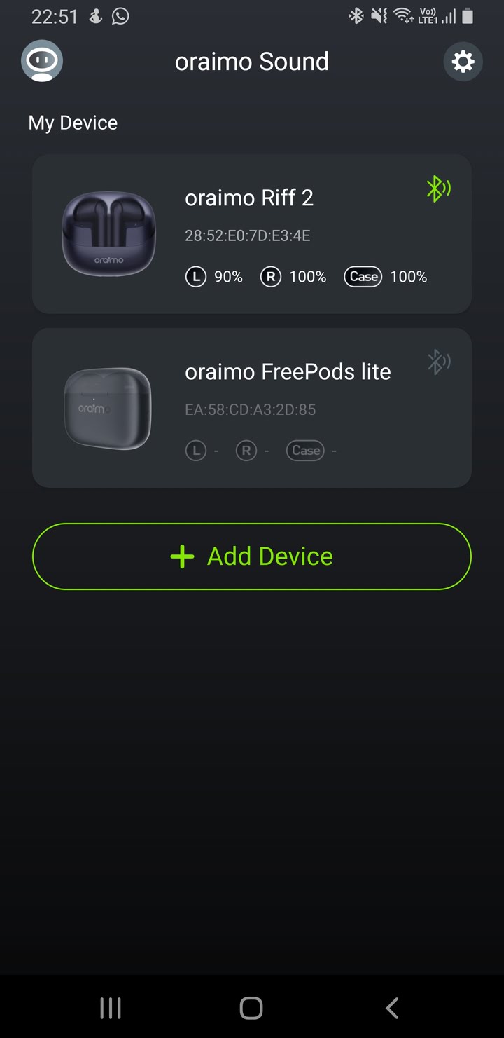 Oraimo Sound app